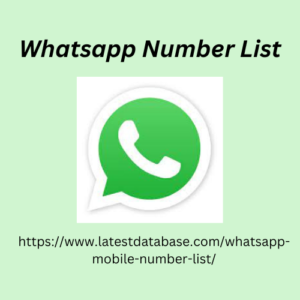 Whatsapp Number List 